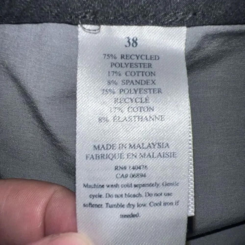 Faherty All Day‎ Shorts Mens Size 38 Gray Chino Casual